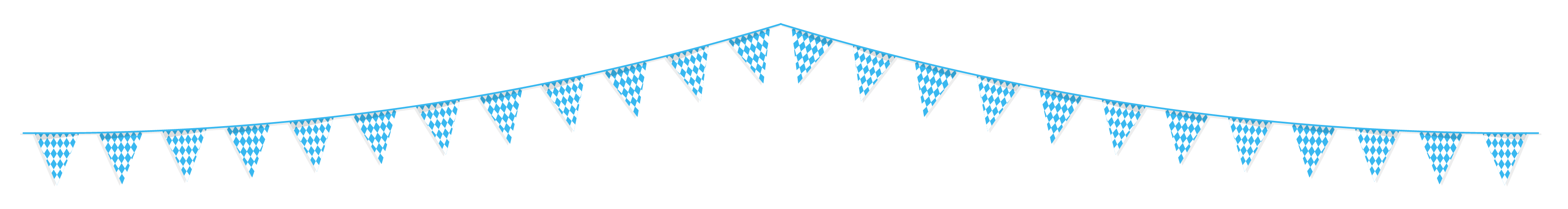 Oktoberfest decorative pattern divider